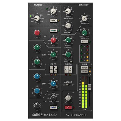 ssl g channel strip plugin